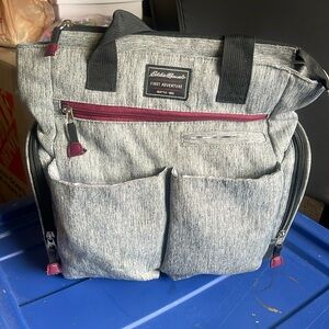 Eddie Bauer diaper Bag. Large and deep